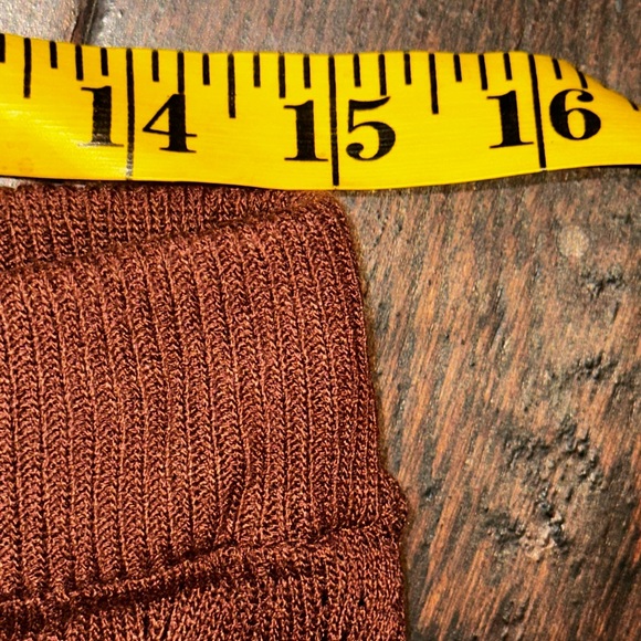 ZARA knit sweater ruffle flare pants - Picture 6 of 8